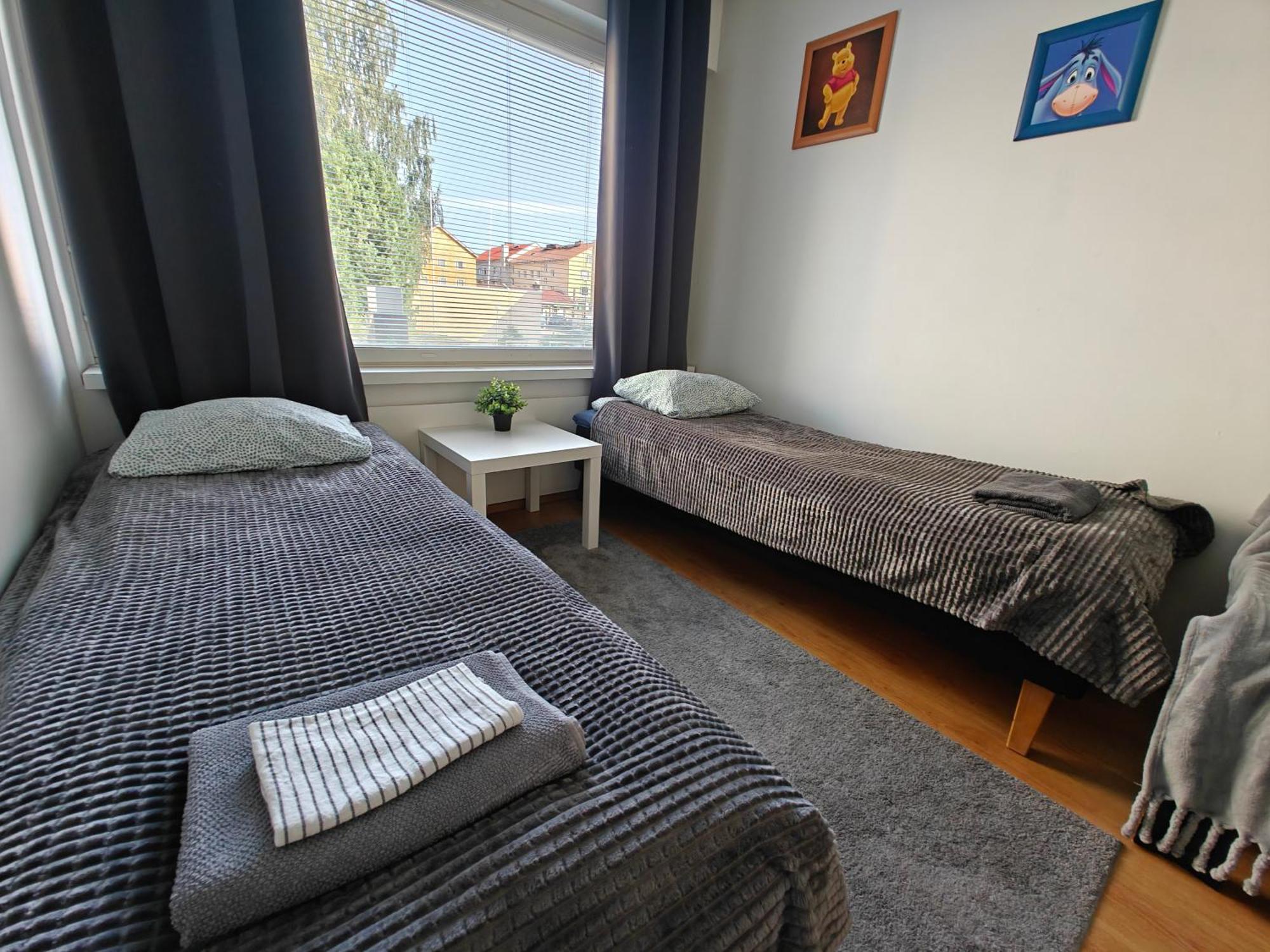 3-Room Apartment In Oulu Center, Parking Luaran gambar
